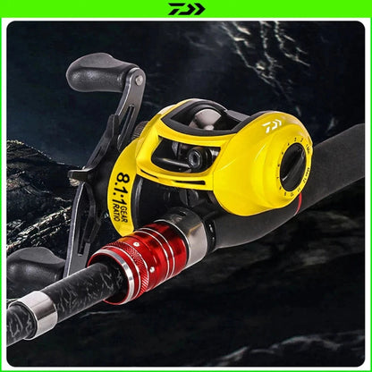 Carrete Daiwa con Freno de 18 KG y 12+1 Rodamientos Anti-Enredo
