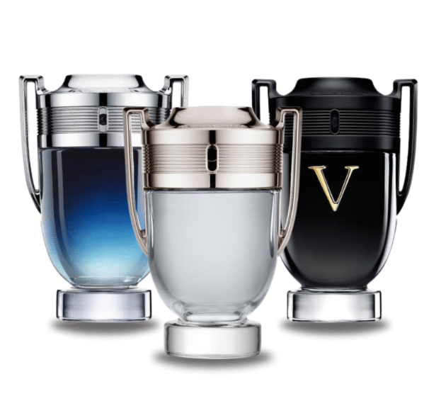 3 Parfums Paco Rabanne Invictus Legend, Invictus & Invictus Victory