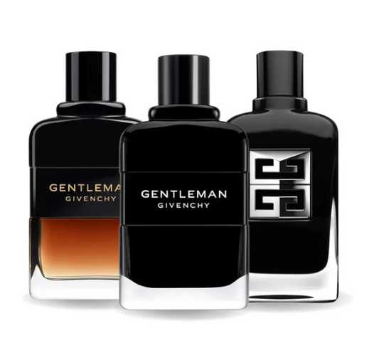 3 Parfums Givenchy Gentleman, Givenchy Gentleman Reserve Privée & Givenchy Gentleman Society