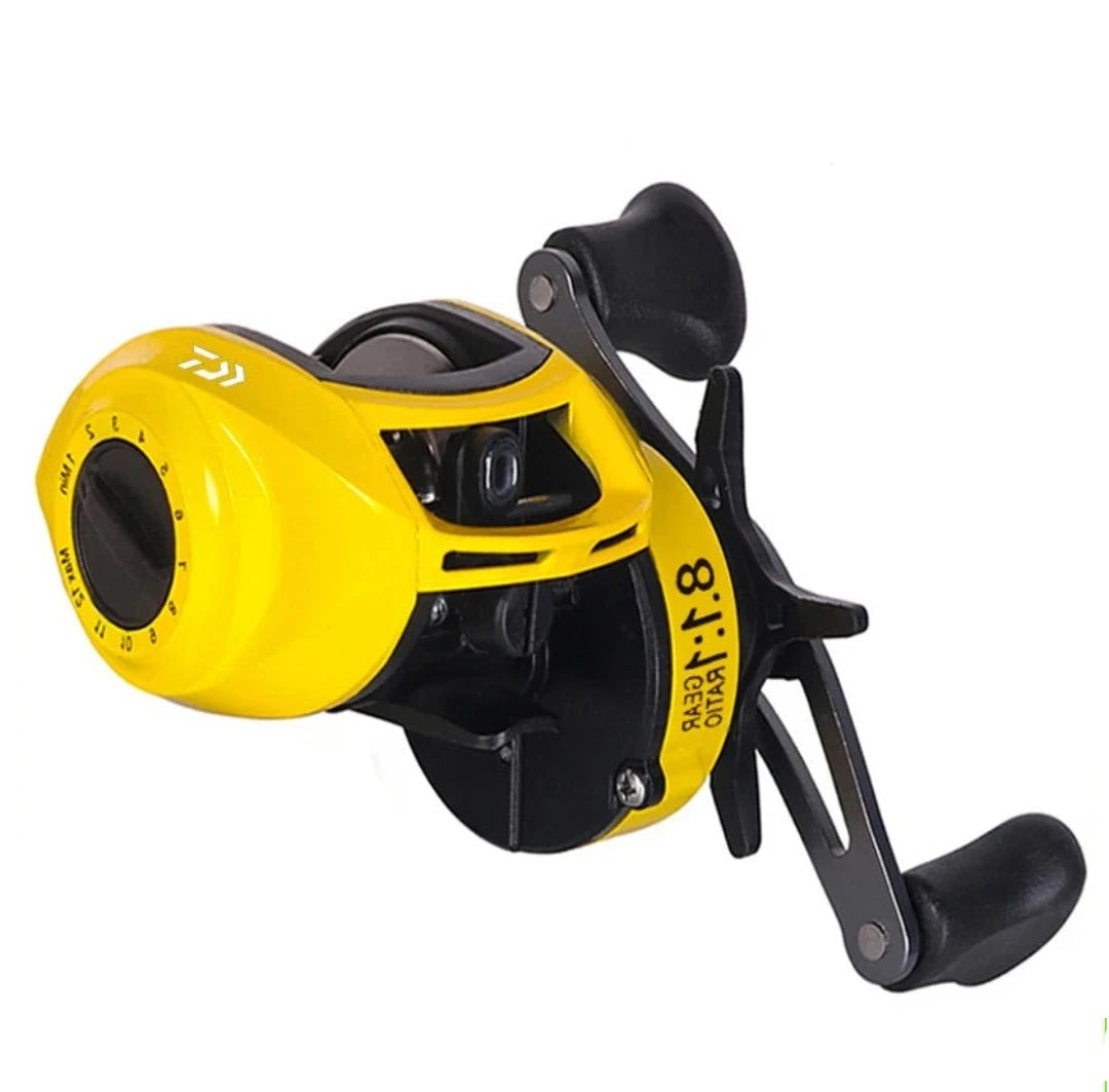 Carrete Daiwa con Freno de 18 KG y 12+1 Rodamientos Anti-Enredo