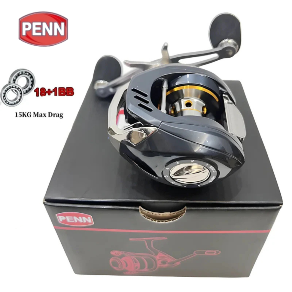 Moulinet PENN 15 Kg De Frein 18+1 Roulements Anti-Perruque