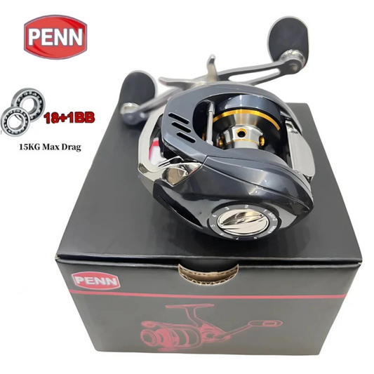 Moulinet PENN 15 Kg De Frein 18+1 Roulements Anti-Perruque
